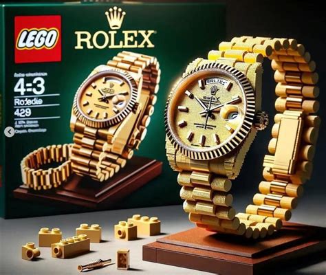 buy rolex lego|are lego watches real.